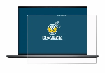 Image de l'appareil Dell XPS 16 DA16260 avec une grande variété de protections d'écran.