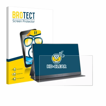 Face avant d’un emballage produit avec le logo de la marque BROTECT. À côté, l’appareil CUIUIC GS156B2 est représenté avec la