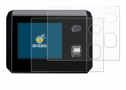 Image de l'appareil SkyRC MC5000 avec une grande variété de protections d'écran.