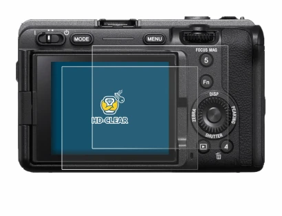 Image de l'appareil Sony FX3A (ILME‑FX3A) avec une grande variété de protections d'écran.