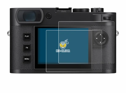 Image de l'appareil Leica M EV1 avec une grande variété de protections d'écran.
