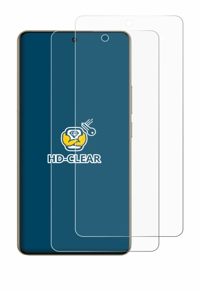 Image de l'appareil realme 16 avec une grande variété de protections d'écran.