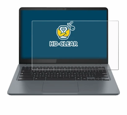 Image de l'appareil Lenovo IdeaPad Slim 3 Chromebook Gen 8 14" avec une grande variété de protections d'écran.