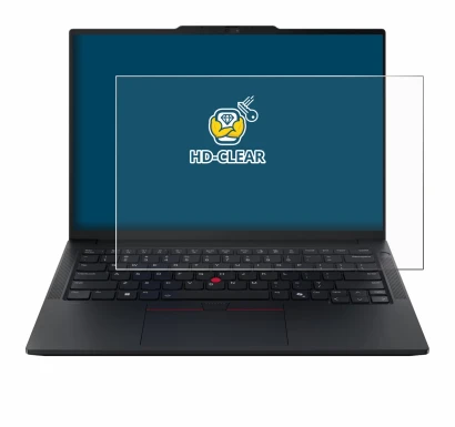 Image de l'appareil Lenovo ThinkPad E14 Gen 8 avec une grande variété de protections d'écran.