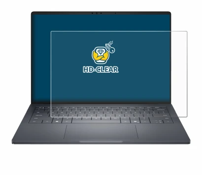 Image de l'appareil Dell Pro Max 14 Premium avec une grande variété de protections d'écran.