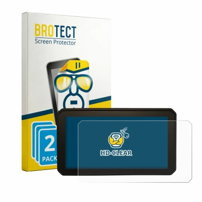 Face avant d’un emballage produit avec le logo de la marque BROTECT. À côté, l’appareil Interphone Sync55B est représenté avec