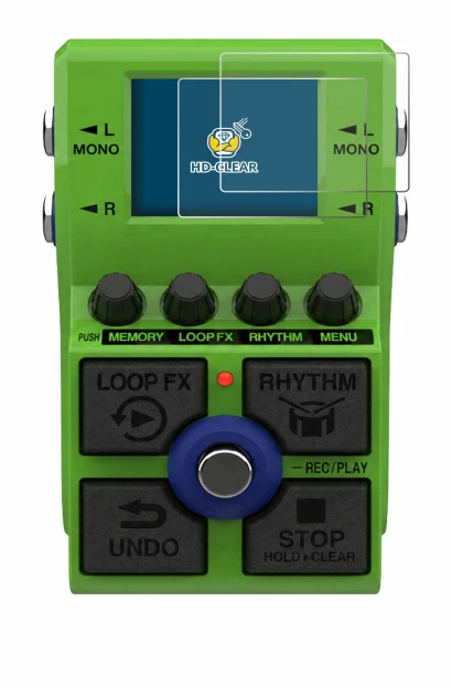 Image de l'appareil Zoom MS-90LP Plus avec une grande variété de protections d'écran.