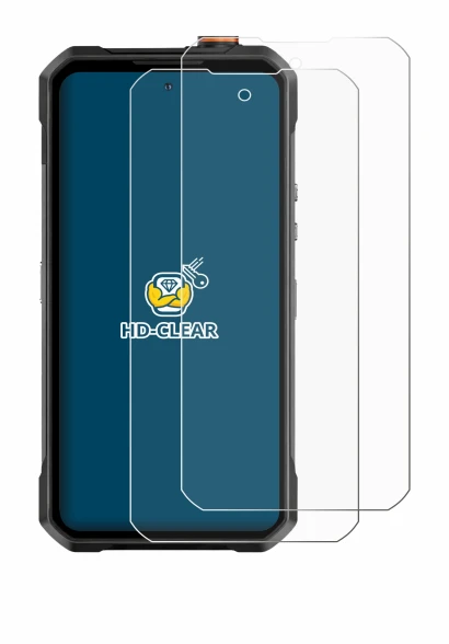Image de l'appareil Oukitel WP61 Plus avec une grande variété de protections d'écran.
