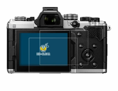 Image de l'appareil OM System OM-3 ASTRO avec une grande variété de protections d'écran.