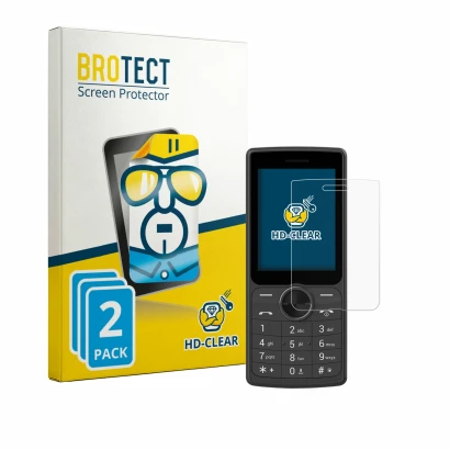 Face avant d’un emballage produit avec le logo de la marque BROTECT. À côté, l’appareil SPC Wild Cool est représenté avec la p