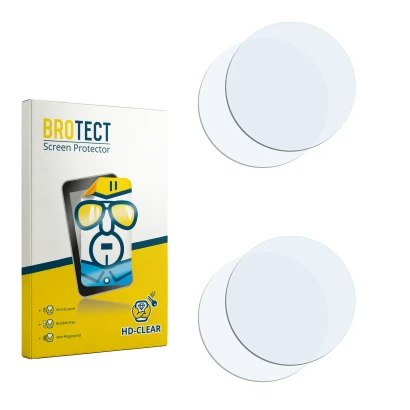 Face avant d’un emballage produit avec le logo de la marque BROTECT. À côté se trouve la protection d’écran correspondante.