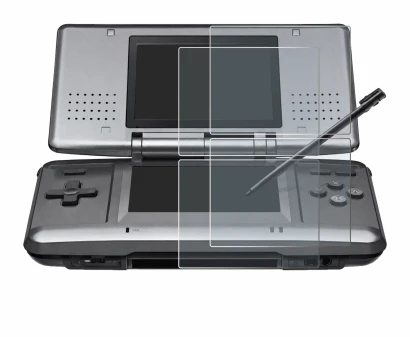 Image de l'appareil Nintendo DS avec une grande variété de protections d'écran.