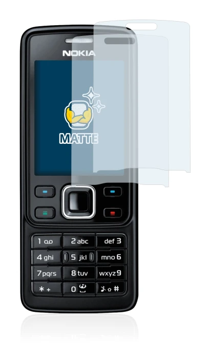 Image de l'appareil Nokia 6300 2007 avec une grande variété de protections d'écran.