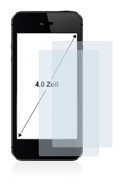Image de l'appareil avec une grande variété de protections d'écran.