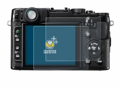 Image de l'appareil Fujifilm FinePix X10 avec une grande variété de protections d'écran.