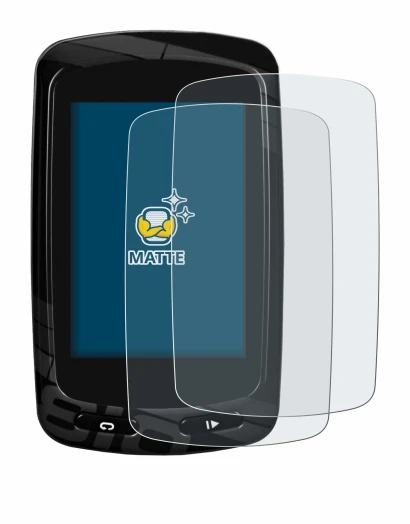 Image de l'appareil Garmin Edge 810 avec une grande variété de protections d'écran.