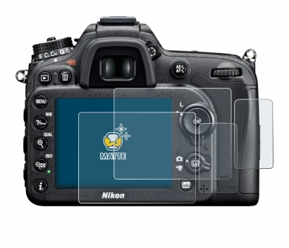 Image de l'appareil Nikon D7100 avec une grande variété de protections d'écran.