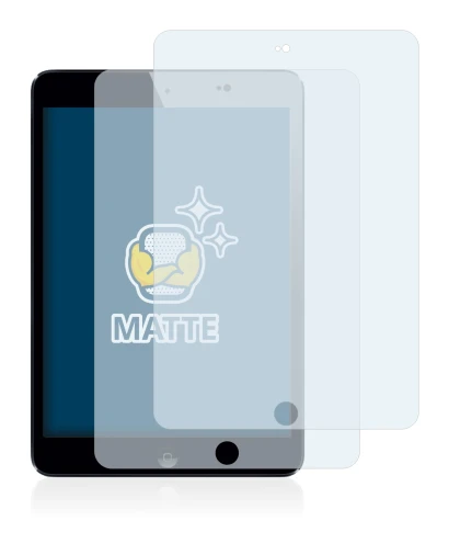 Image de l'appareil Apple iPad Mini 3 2014 avec une grande variété de protections d'écran.