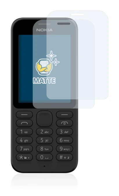 Image de l'appareil Microsoft Nokia 215 avec une grande variété de protections d'écran.