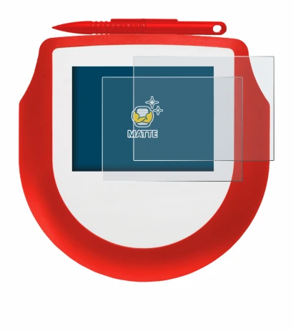 Image de l'appareil Signotec Signature Pad Omega avec une grande variété de protections d'écran.