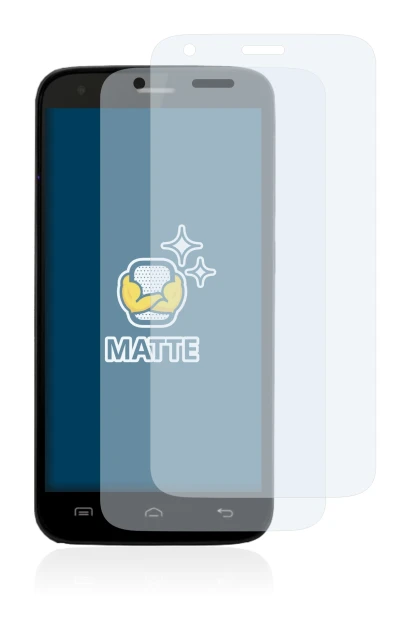 Image de l'appareil Doogee Valencia 2 Y100 avec une grande variété de protections d'écran.