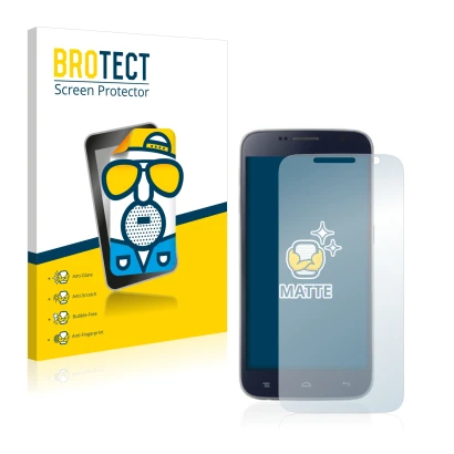 Face avant d’un emballage produit avec le logo de la marque BROTECT. À côté, l’appareil Landvo L8 est représenté avec la prote