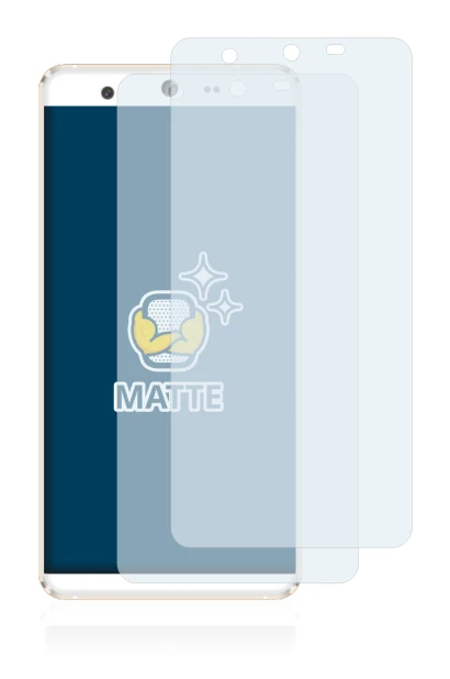 Image de l'appareil Kingzone N5 avec une grande variété de protections d'écran.