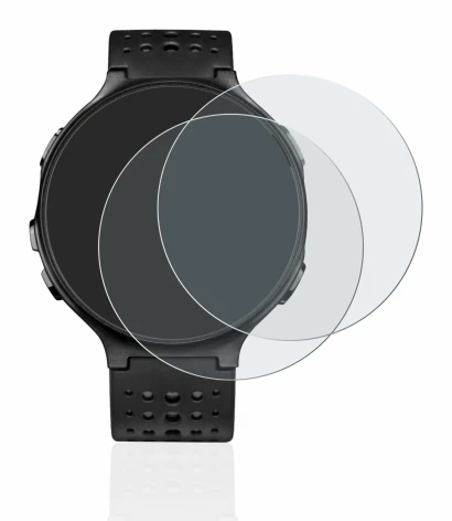 Image de l'appareil Garmin Forerunner 235 avec une grande variété de protections d'écran.