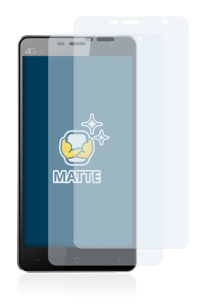 Image de l'appareil Leagoo Elite 4 avec une grande variété de protections d'écran.