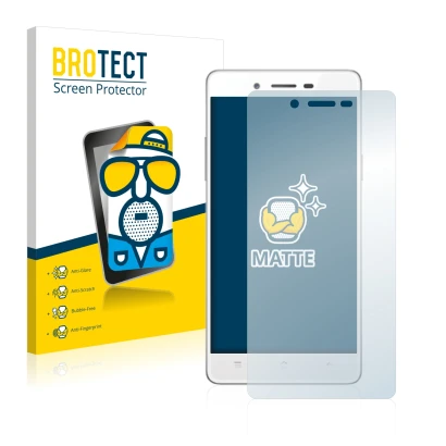 Face avant d’un emballage produit avec le logo de la marque BROTECT. À côté, l’appareil Oppo A51 est représenté avec la protec