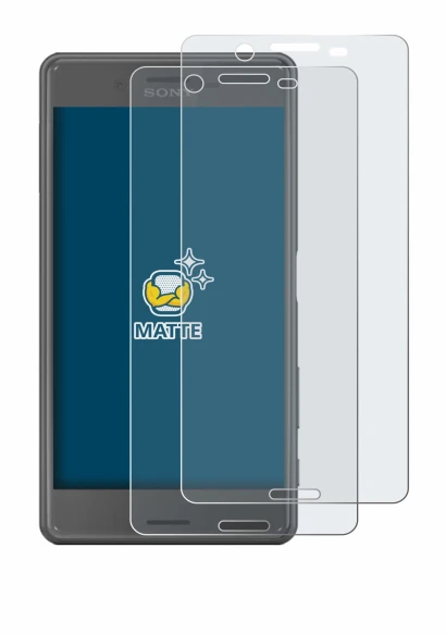 Image de l'appareil Sony Xperia X Performance avec une grande variété de protections d'écran.