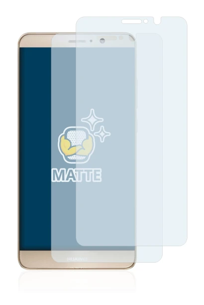 Image de l'appareil Huawei Mate 9 avec une grande variété de protections d'écran.