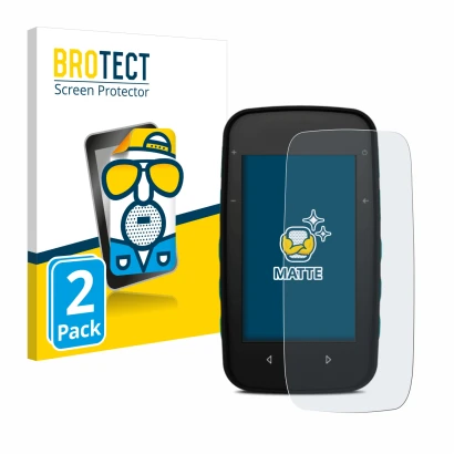Face avant d’un emballage produit avec le logo de la marque BROTECT. À côté, l’appareil CompeGPS TwoNav Cross est représenté a