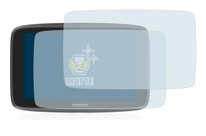 Image de l'appareil TomTom Go 6200 avec une grande variété de protections d'écran.