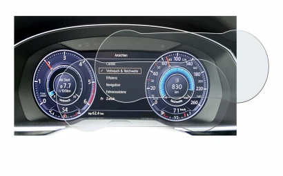 Image de l'appareil Volkswagen Tiguan 2017 Active Info Cockpit 12.3" avec une grande variété de protections d'écran.