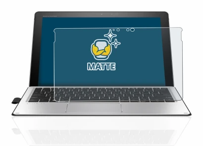 Image de l'appareil HP Elite x2 1012 G2 avec une grande variété de protections d'écran.