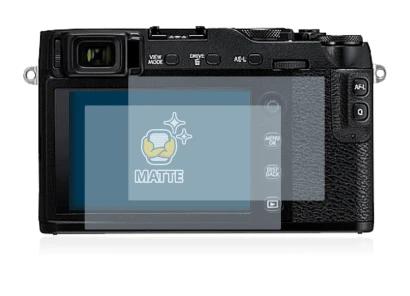 Image de l'appareil Fujifilm X-E3 avec une grande variété de protections d'écran.