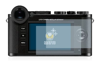 Image de l'appareil Leica CL avec une grande variété de protections d'écran.
