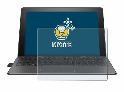Image de l'appareil HP Pro x2 612 G2 avec une grande variété de protections d'écran.