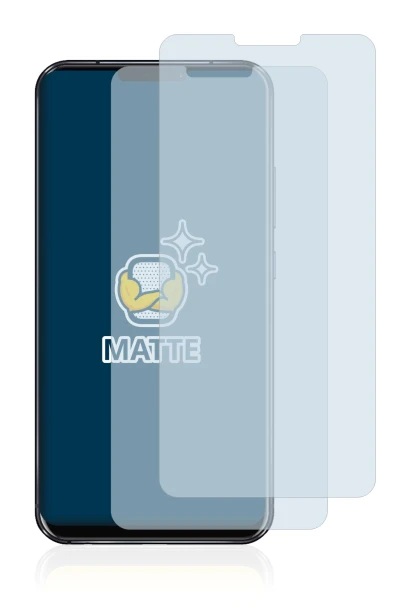 Image de l'appareil ASUS ZenFone 5z ZS620KL avec une grande variété de protections d'écran.