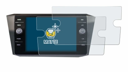 Image de l'appareil Volkswagen Tiguan Discover Media 8" 2017-2019 avec une grande variété de protections d'écran.