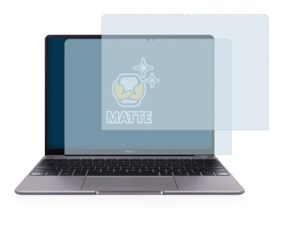 Image de l'appareil Huawei MateBook 13 2019 avec une grande variété de protections d'écran.