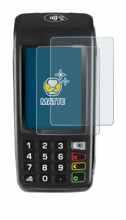 Image de l'appareil ingenico Move/5000 avec une grande variété de protections d'écran.