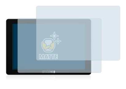 Image de l'appareil SmallHD 702 Touch avec une grande variété de protections d'écran.