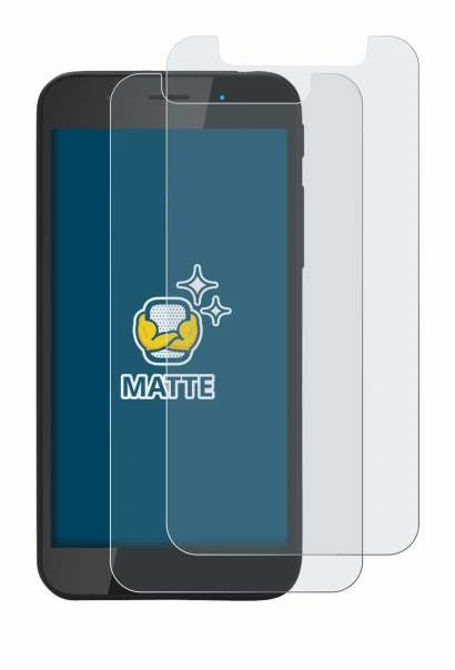 Image de l'appareil Shiftphones Shift5me avec une grande variété de protections d'écran.