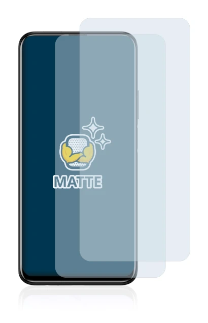 Image de l'appareil Huawei Y9s avec une grande variété de protections d'écran.
