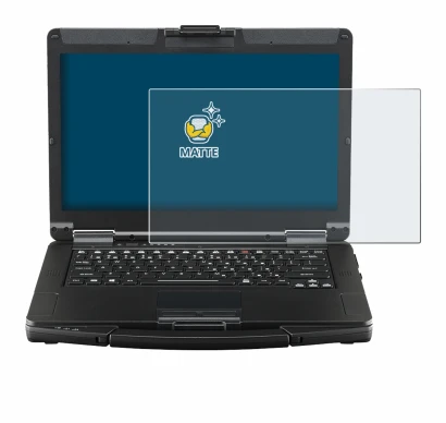 Image de l'appareil Panasonic Toughbook FZ-55 Touch avec une grande variété de protections d'écran.