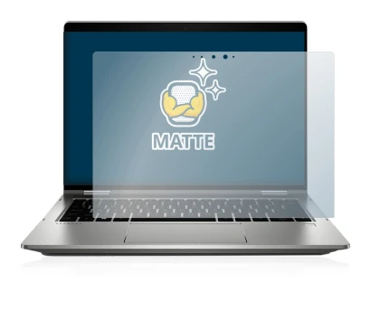 Image de l'appareil HP ProBook x360 435 G7 avec une grande variété de protections d'écran.
