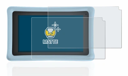 Image de l'appareil Pebble Gear 7" Kids Tablet avec une grande variété de protections d'écran.