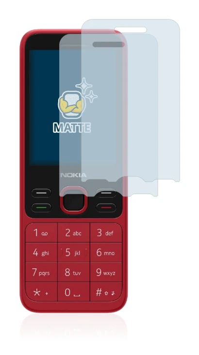 Image de l'appareil Nokia 150 2020 avec une grande variété de protections d'écran.